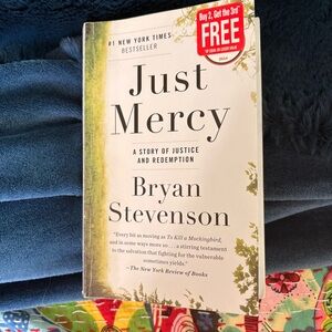 2/7.00 Book: Just Mercy Book by Bryan Stevenson